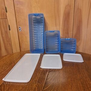 Tupperware "FridgeSmart" Containers With Venting, #3995A-1,#3991A-1, #3993A-3